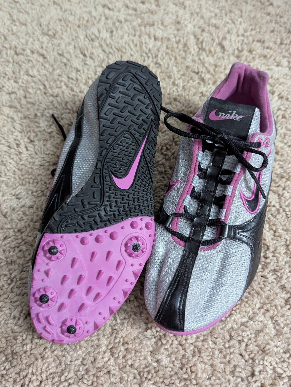 Vintage Nike Zoom Jana Star track spikes; 315589; Women's 7